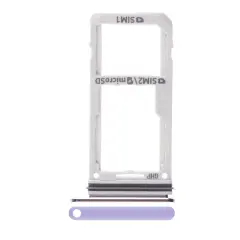 Dual Sim Card Tray Compatible For Samsung Galaxy Note 8 (Orchid Gray)