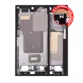 Mid-Frame Housing Compatible For Samsung Galaxy S24 Ultra 5G (US & International Version) (Titanium Black)