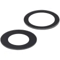 Back Camera Lens (Glass Only) With Adhesive Compatible For iPhone 12 / 12 Mini (2 Piece Set) (Real Sapphire / Premium)