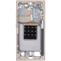 Mid-Frame Housing Compatible For Samsung Galaxy S24 Ultra 5G (US & International Version) (Titanium Yellow)
