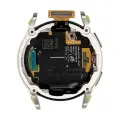LCD Assembly Compatible For Samsung  Galaxy Watch  6 (40mm) (LTE Version) (Service Pack) (Silver)